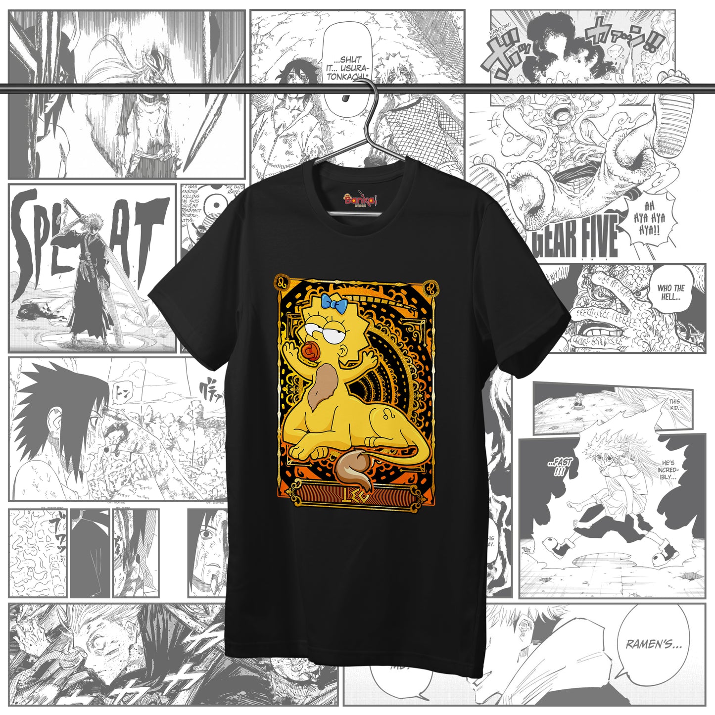 T-shirt Simpsons - Leone