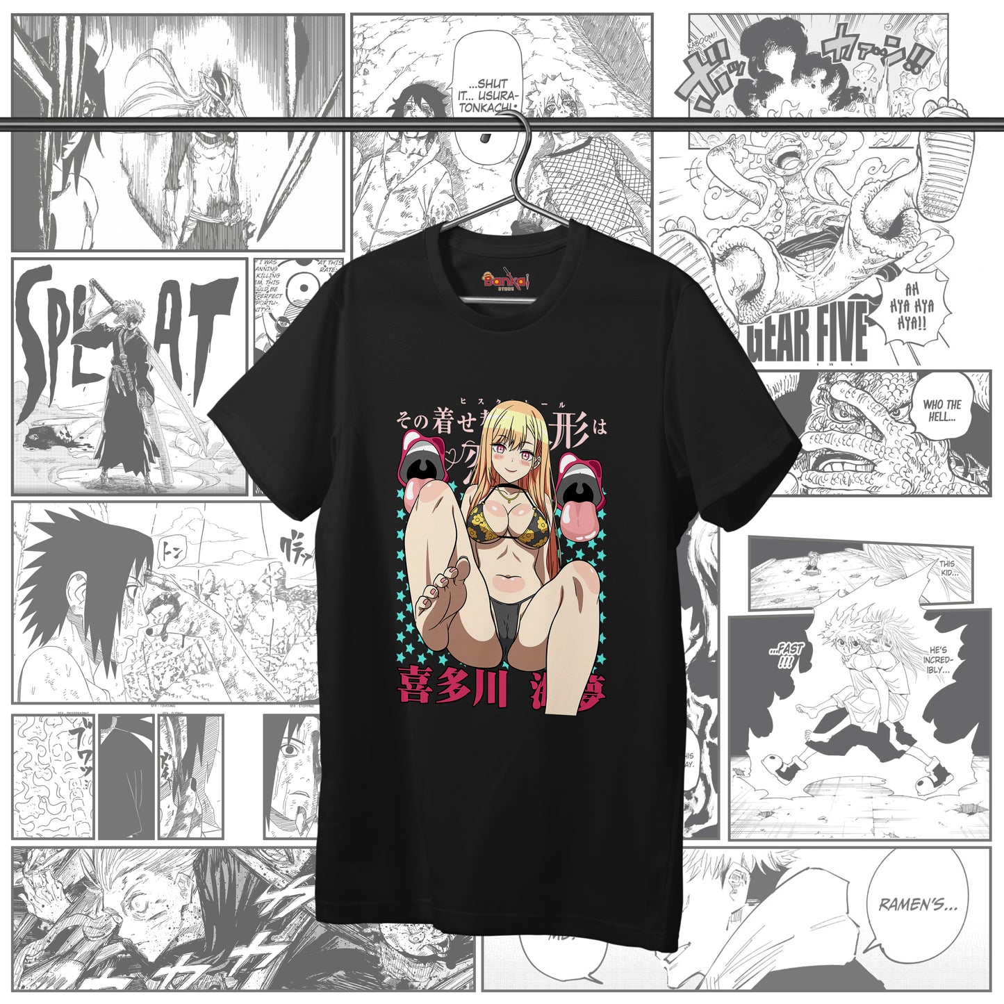 T-shirt My Dress-Up Darling - Marin Waifu Piedini