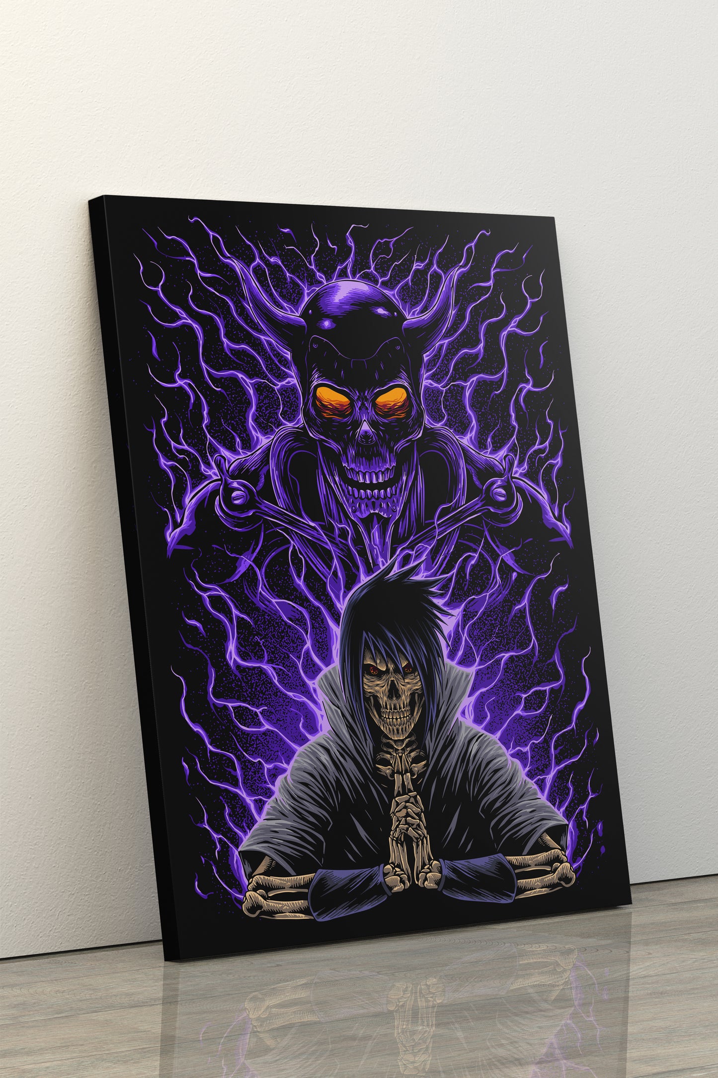 Quadro Sasuke Skull