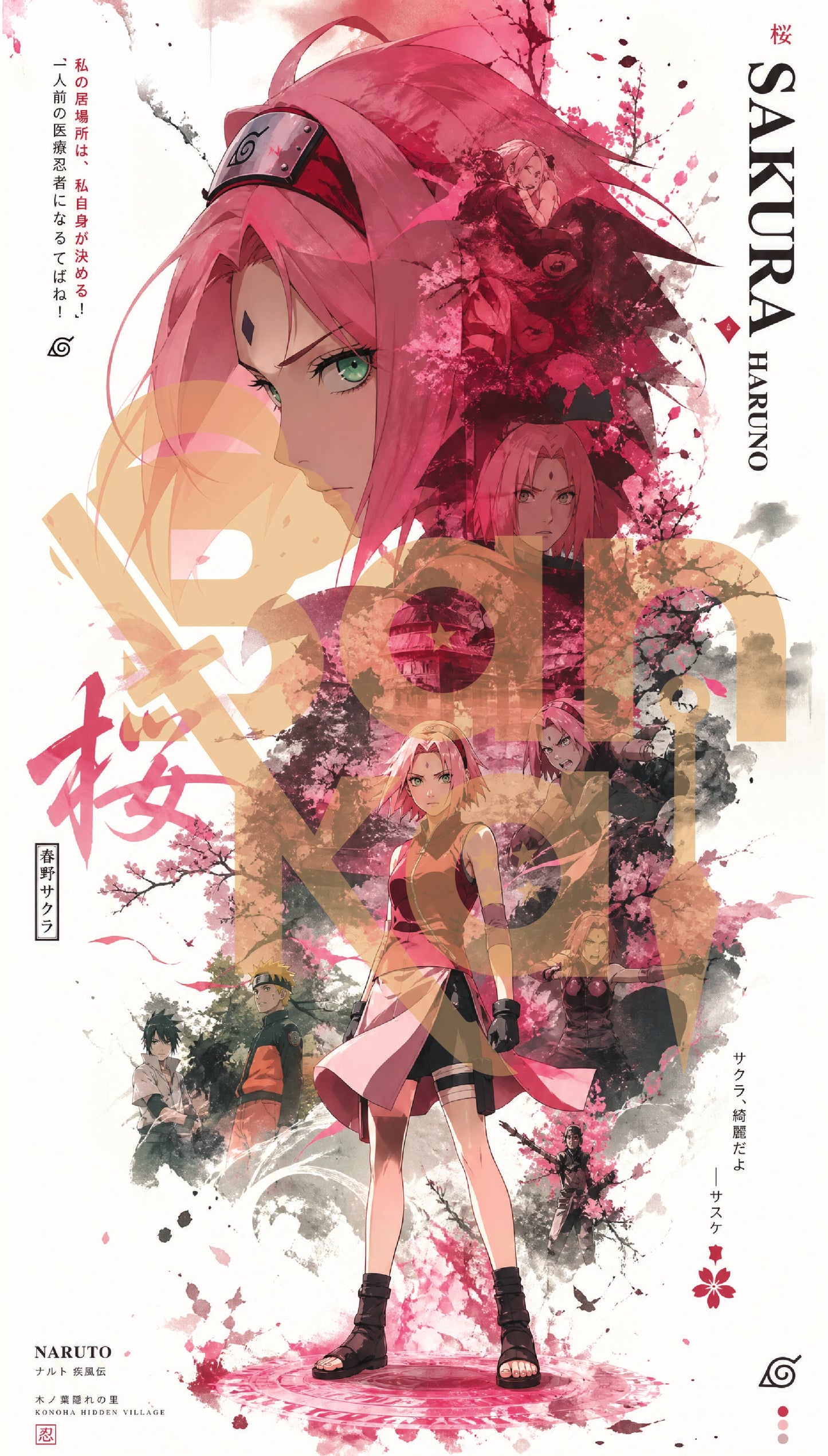 Digital Print Naruto