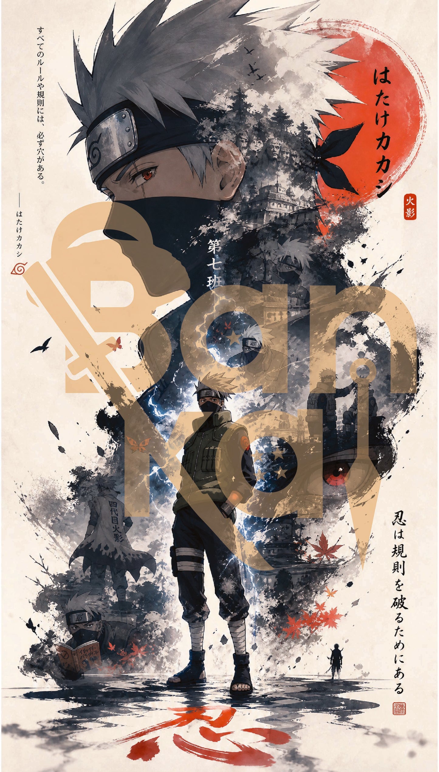 Digital Print Naruto