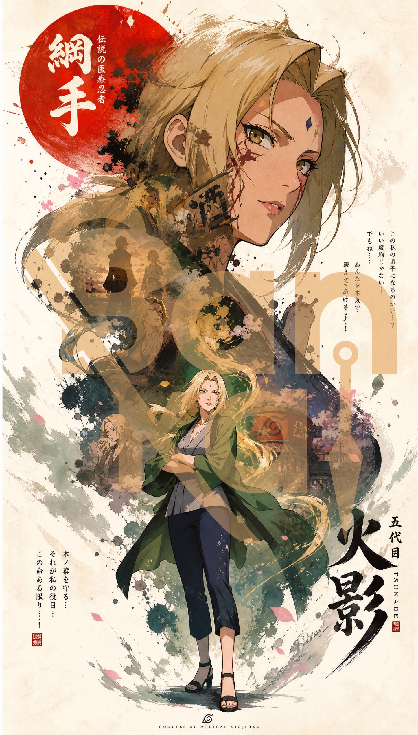 Digital Print Naruto