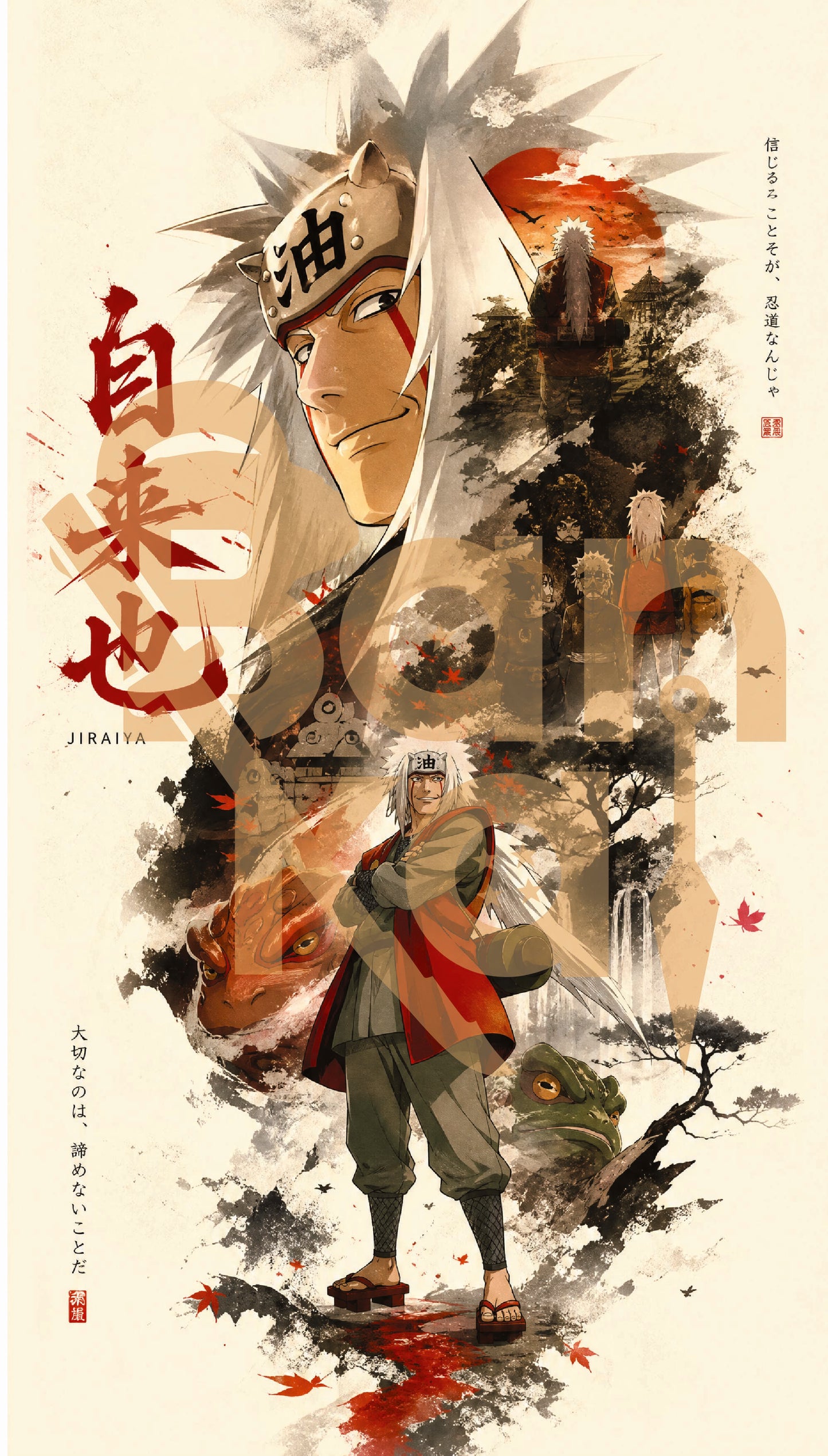 Digital Print Naruto