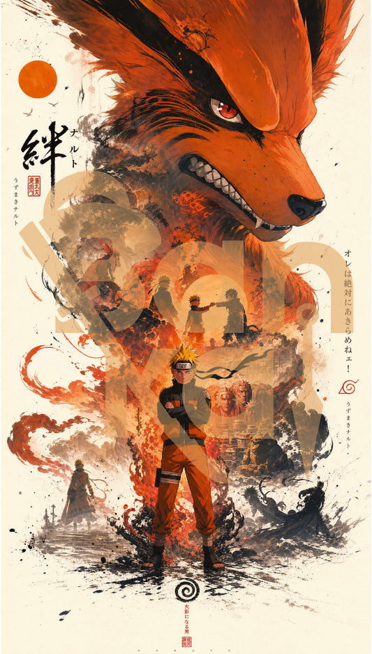 Digital Print Naruto