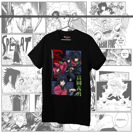 T-shirt Demon Slayer - Tomioka 9 Pilastri
