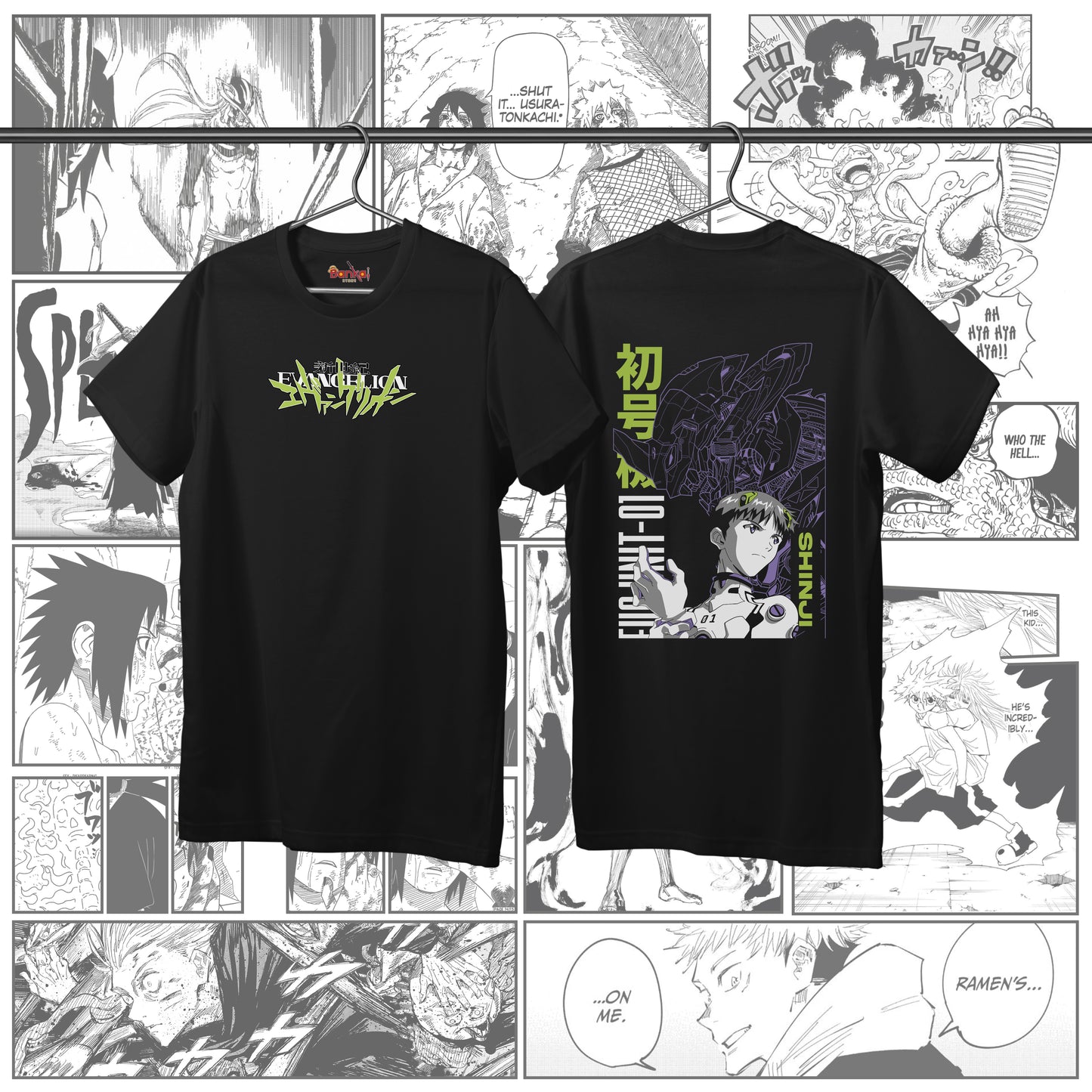 T-shirt Evangelion - Shinji 2