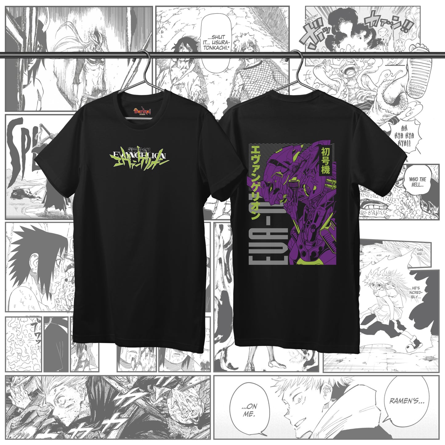 T-shirt Evangelion - Eva01