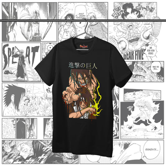 T-shirt AOT Eren Last Season