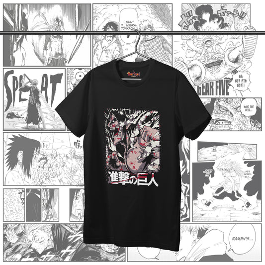 T-shirt AOT Attack Titan