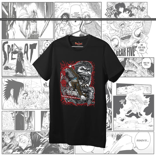 T-shirt AOT Levi Vs Gigante Bestia