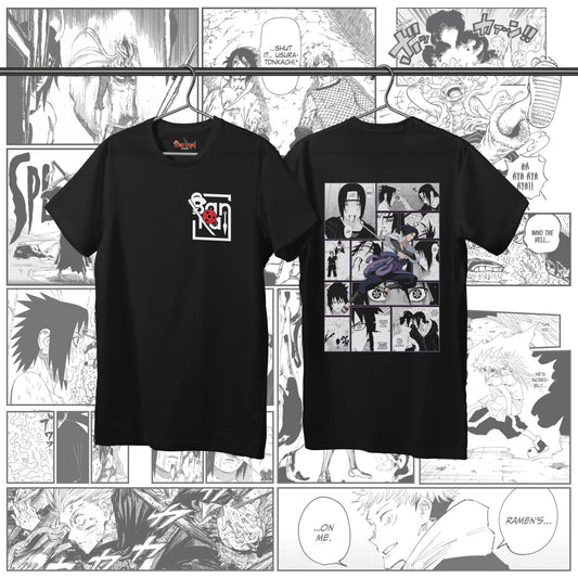 T-Shirt Naruto - Sasuke vs Itachi scene