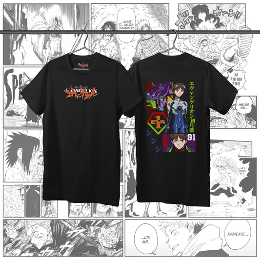 T-shirt Evangelion - Shinji