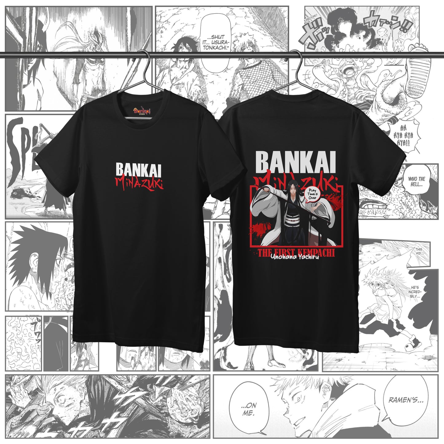 T-shirt BLEACH Unohana First Kempachi FR