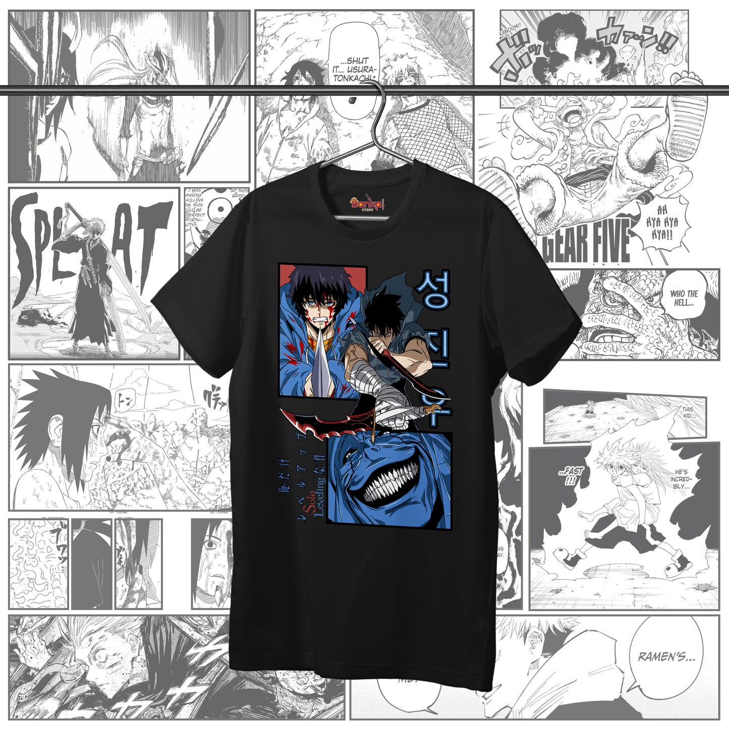 T-shirt Solo Leveling - Jin Woo