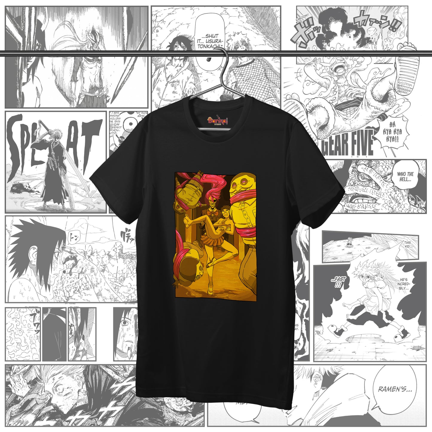 T-Shirt DanDaDan - Acrobatic Aira Shiratori