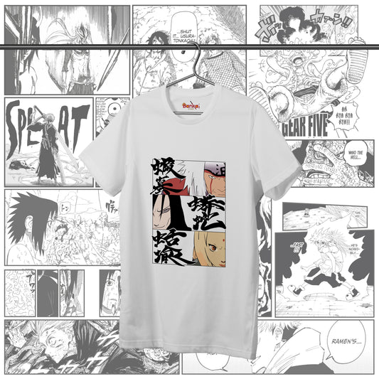 T-shirt Naruto - 3 Ninja Leggendari