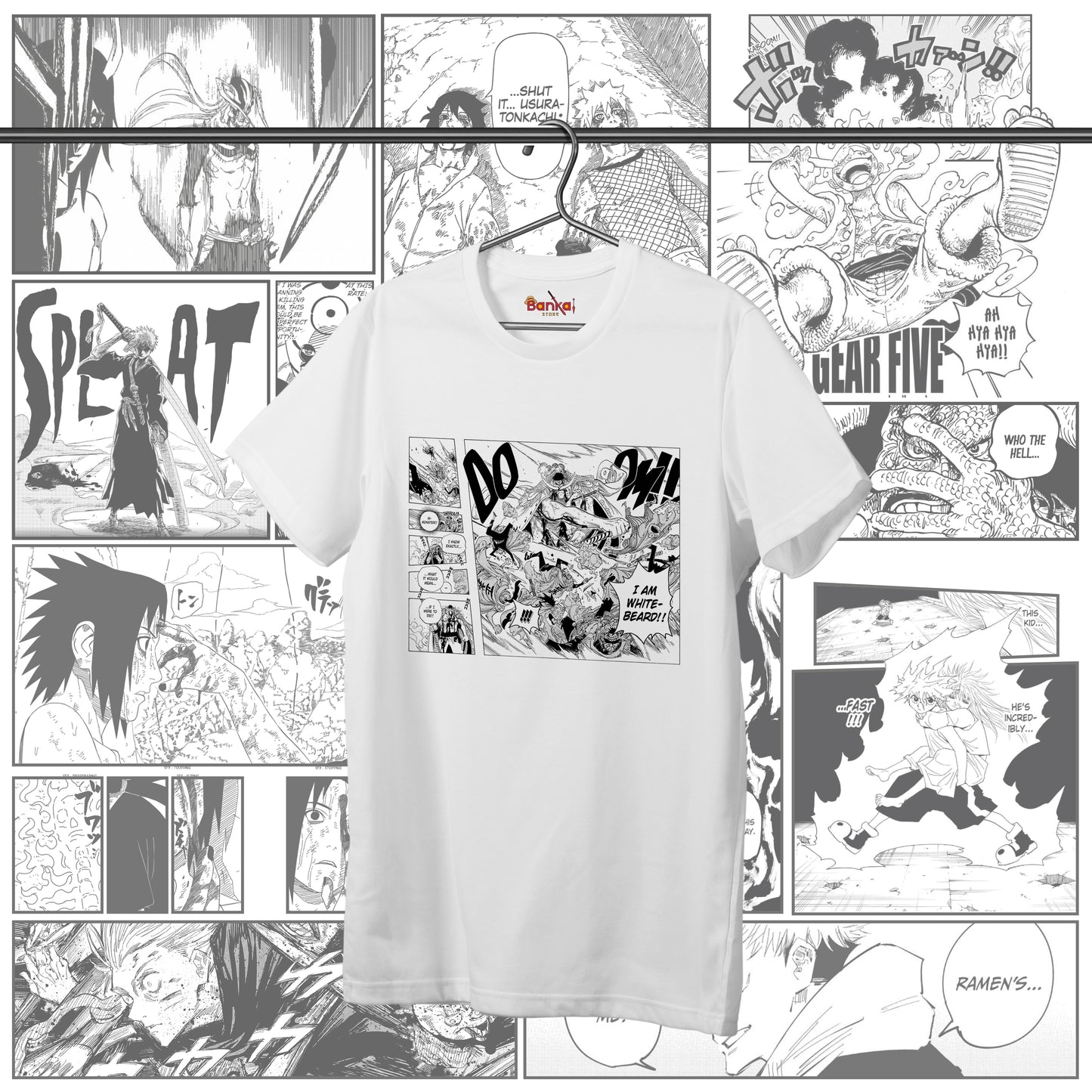 T-shirt OnePiece - Edward Newgate Manga