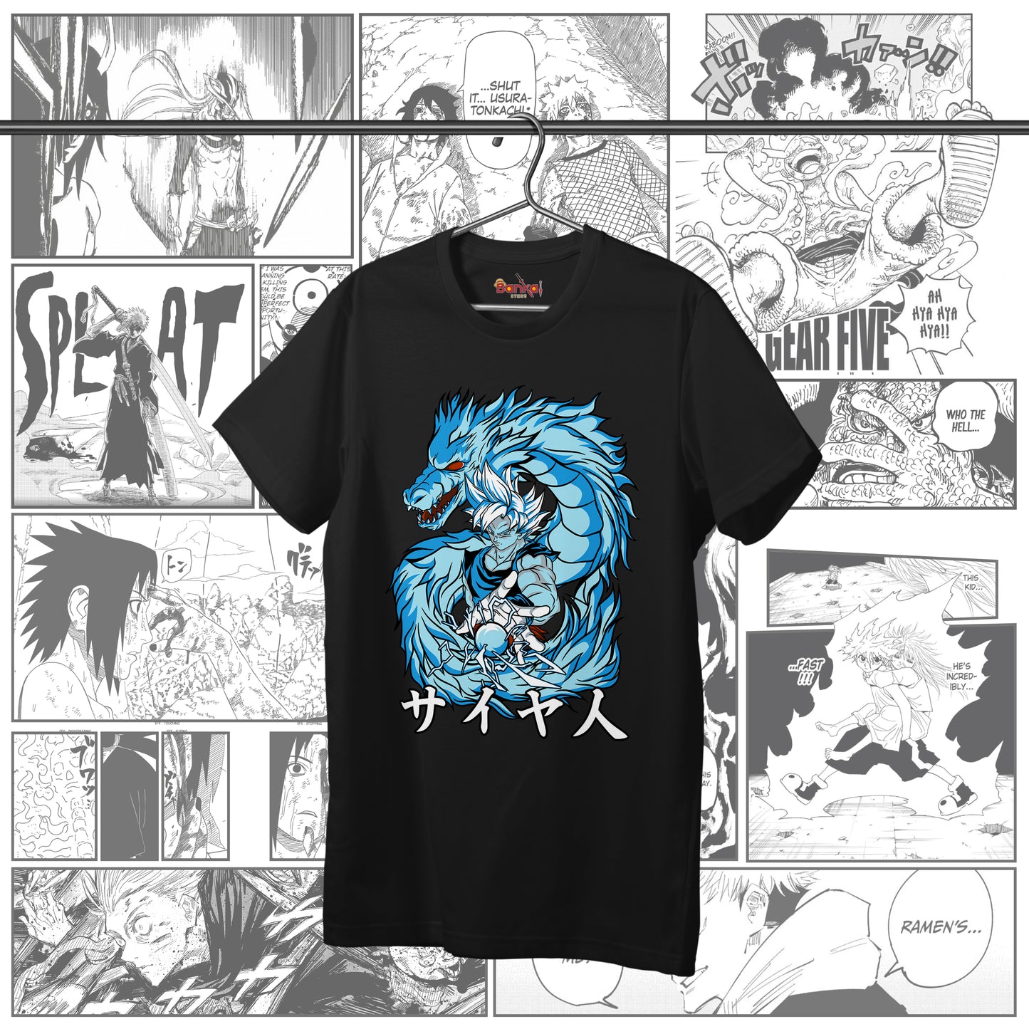 T-shirt GokuXDragonUI