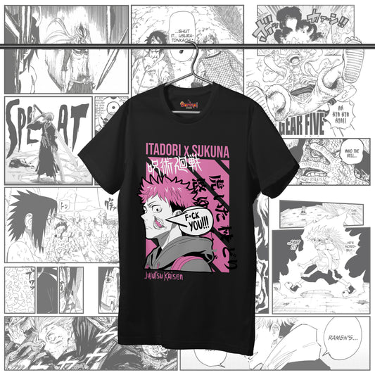 T-shirt Jujutsu Kaisen - Itadori Sukuna Fck You