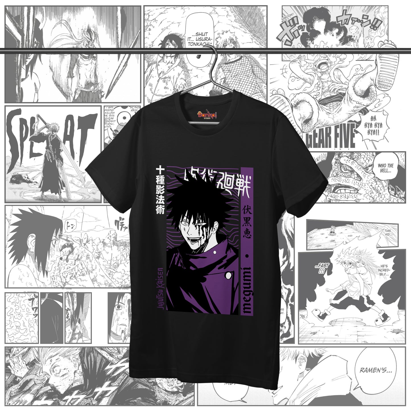 T-shirt Jujutsu Kaisen - Megumi