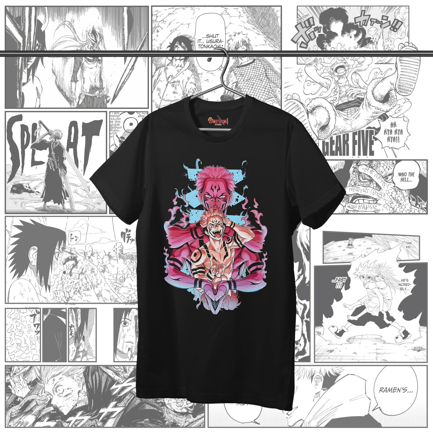 T-shirt Jujutsu Kaisen - Sukuna Premium