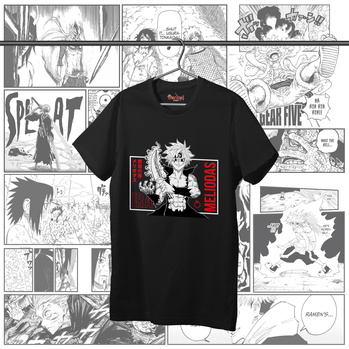 T-Shirt Seven Deadly Sins - Meliodas Ira