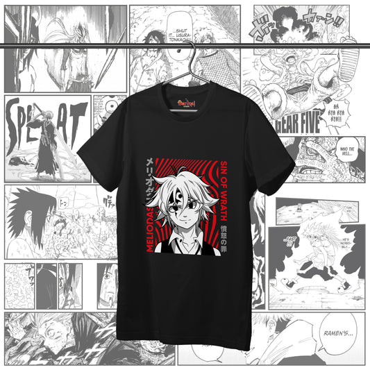 T-Shirt Seven Deadly Sins - Meliodas Ira 2