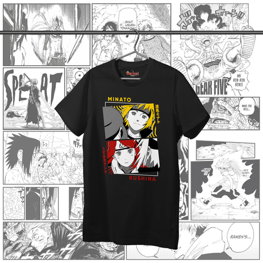 T-shirt Naruto - MinatoxKushina