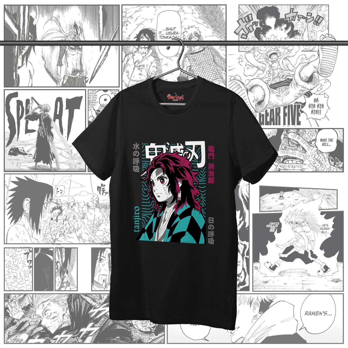 T-shirt Demon Slayer Tanjiro Kamado
