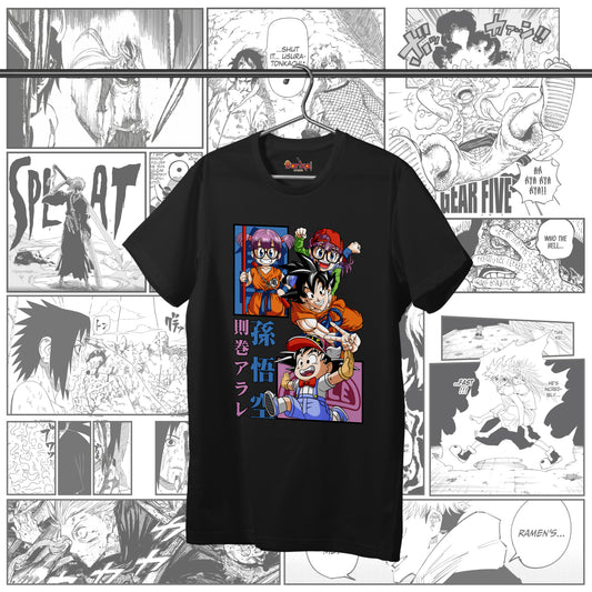 T-shirt DragonBall - Goku & Arale