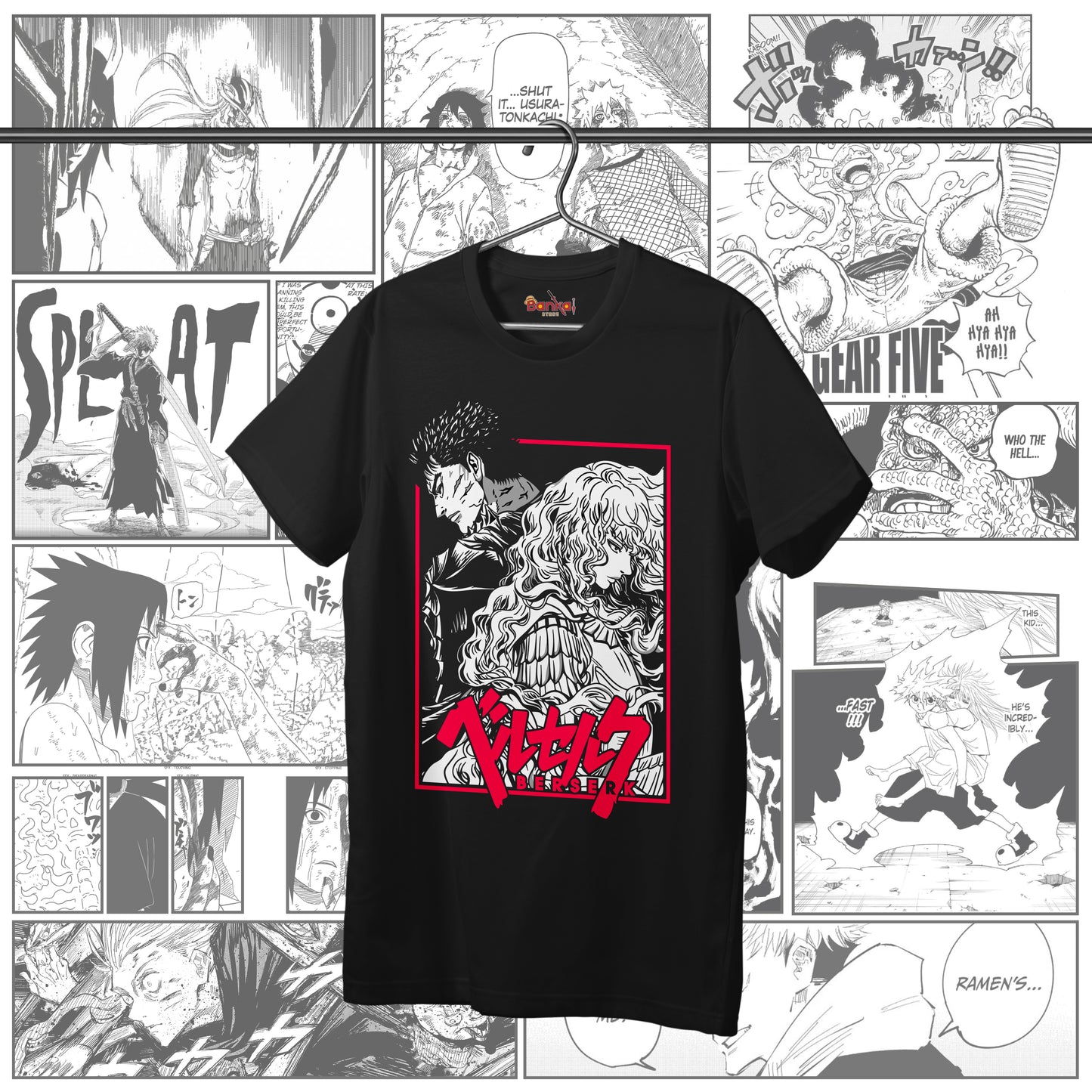 T-shirt Berserk - Guts & Griffith