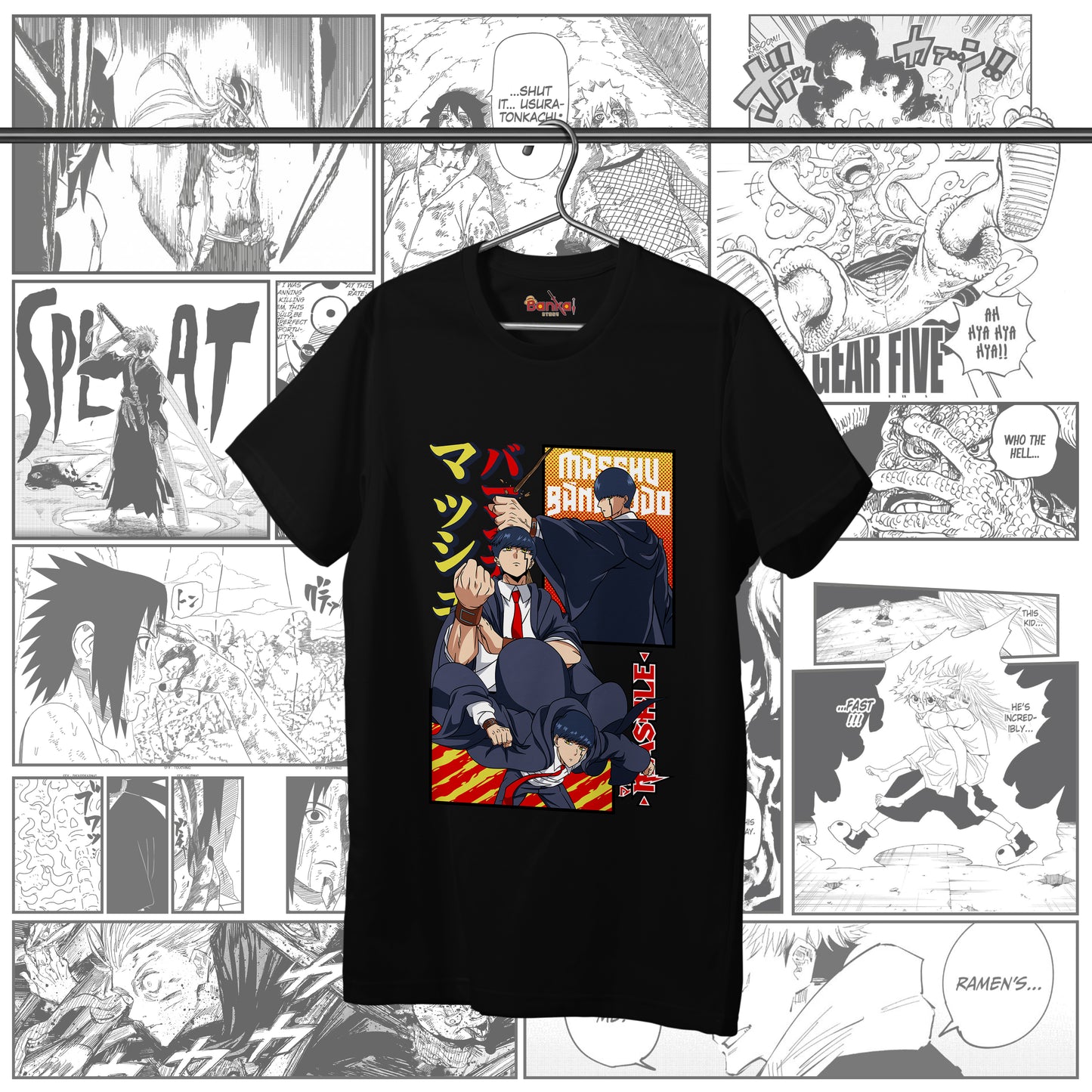 T-shirt Mashle: Magic and Muscles - Mush Burndead 2
