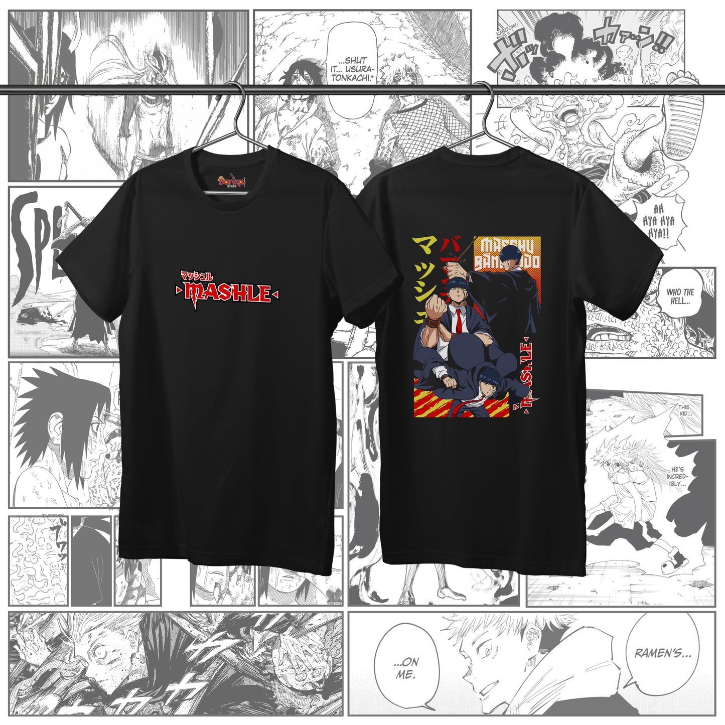 T-shirt Mashle: Magic and Muscles - Mush Burndead 2