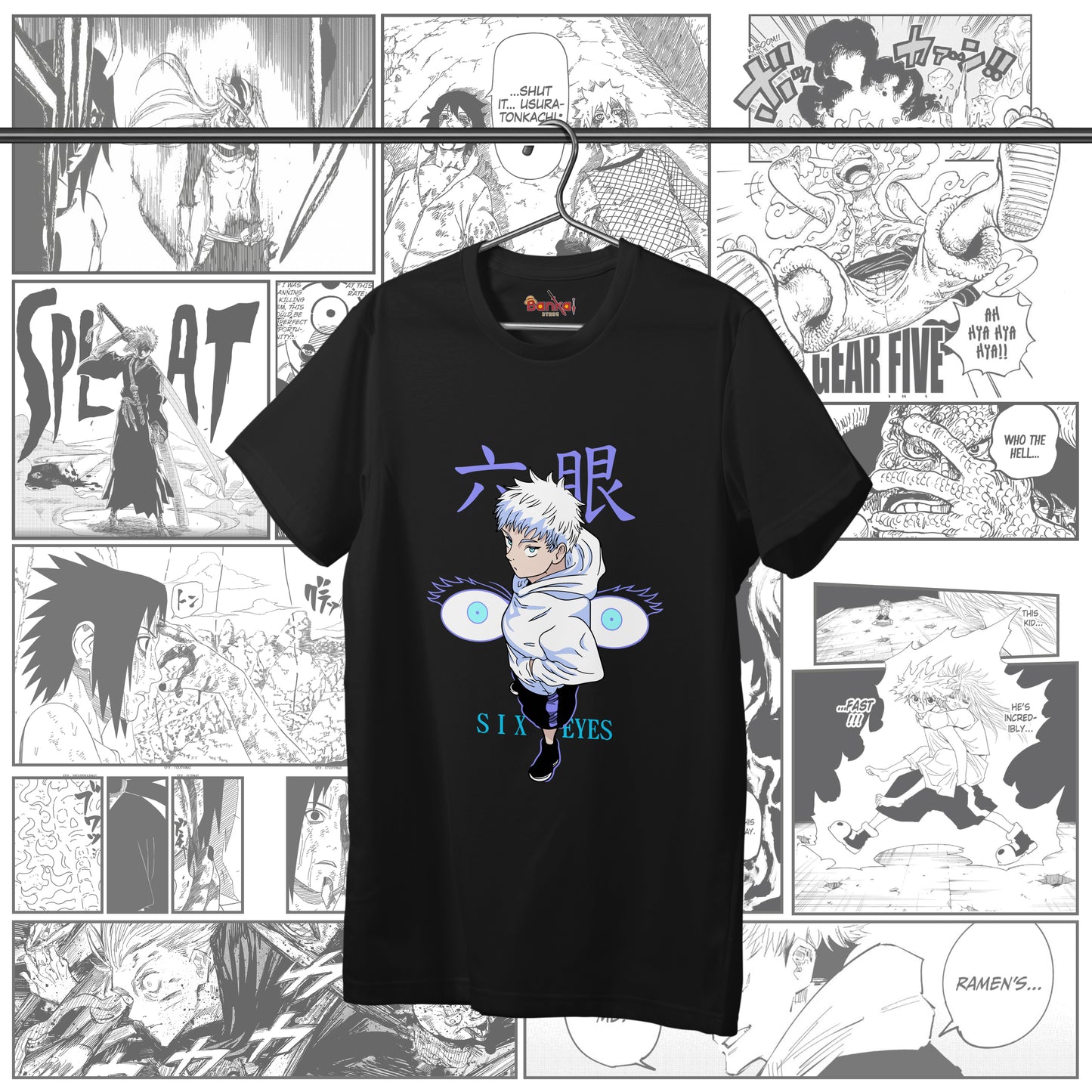 T-shirt Jujutsu Kaisen - Gojo Six Eyes
