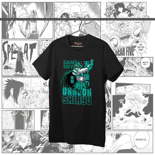 T-shirt Saint Seiya - Dragon Shiryu