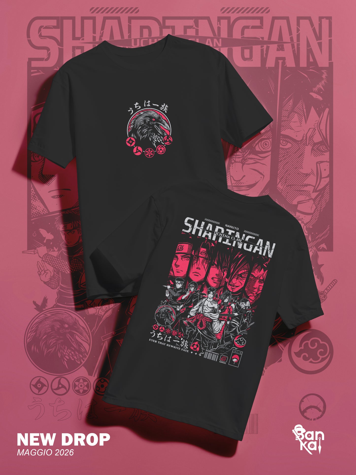 T-shirt Clan Uchiha