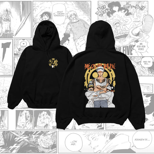 Felpa One Piece - Pengwin and Law