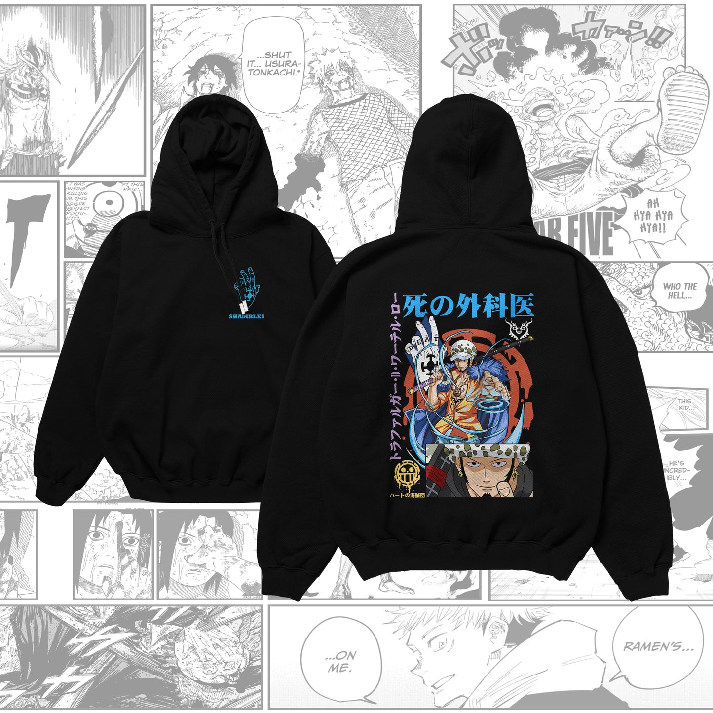 Felpa OnePiece - Trafalgar Law Shambles