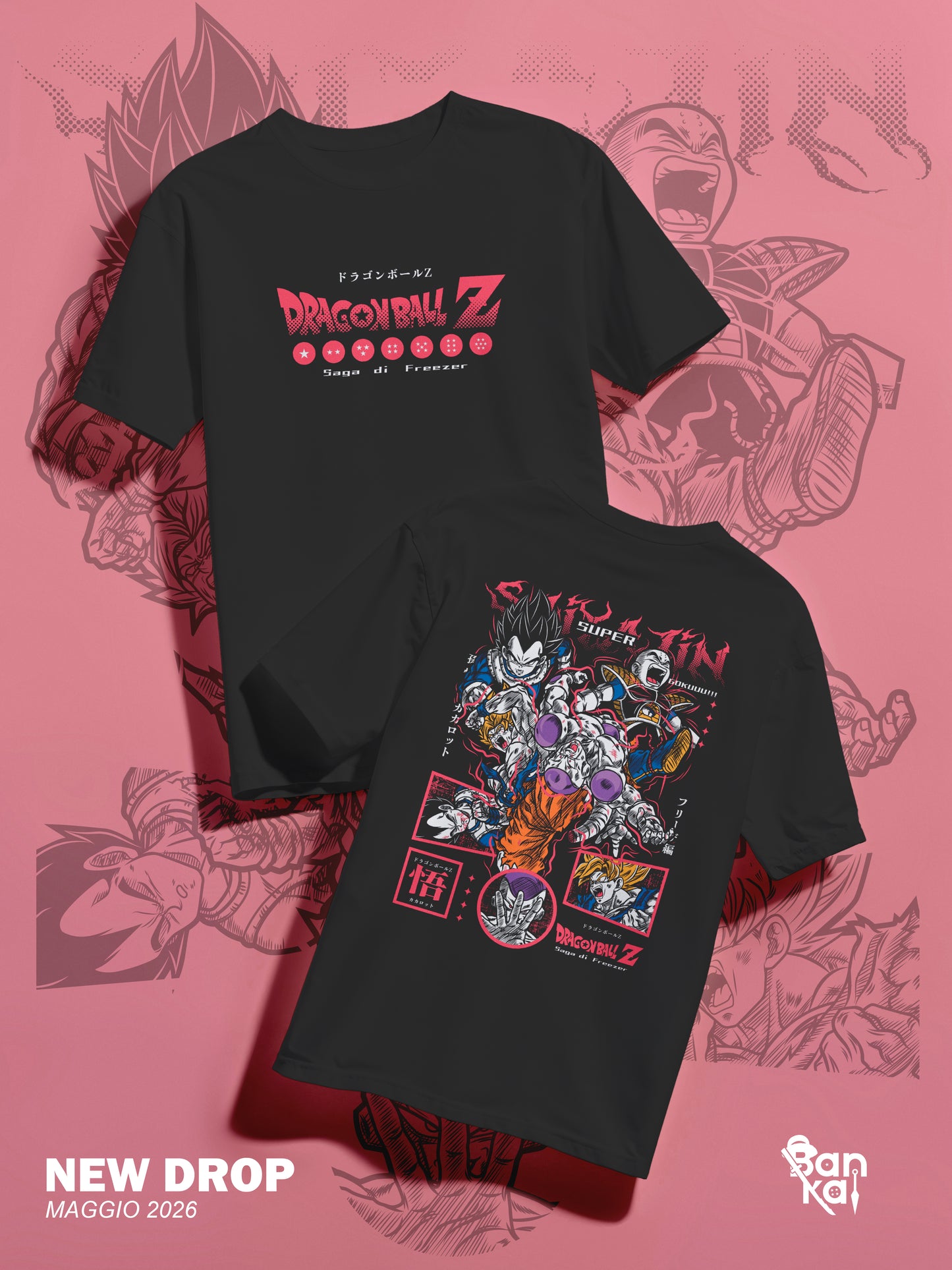 T-shirt DragonBall Z - Freezer Saga