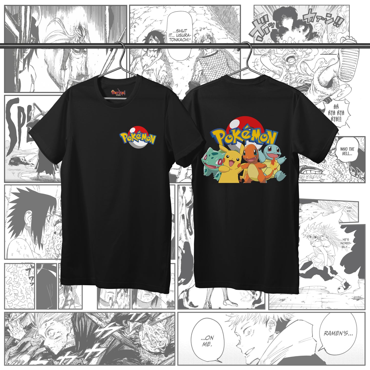 T-Shirt Pokemon - Starter