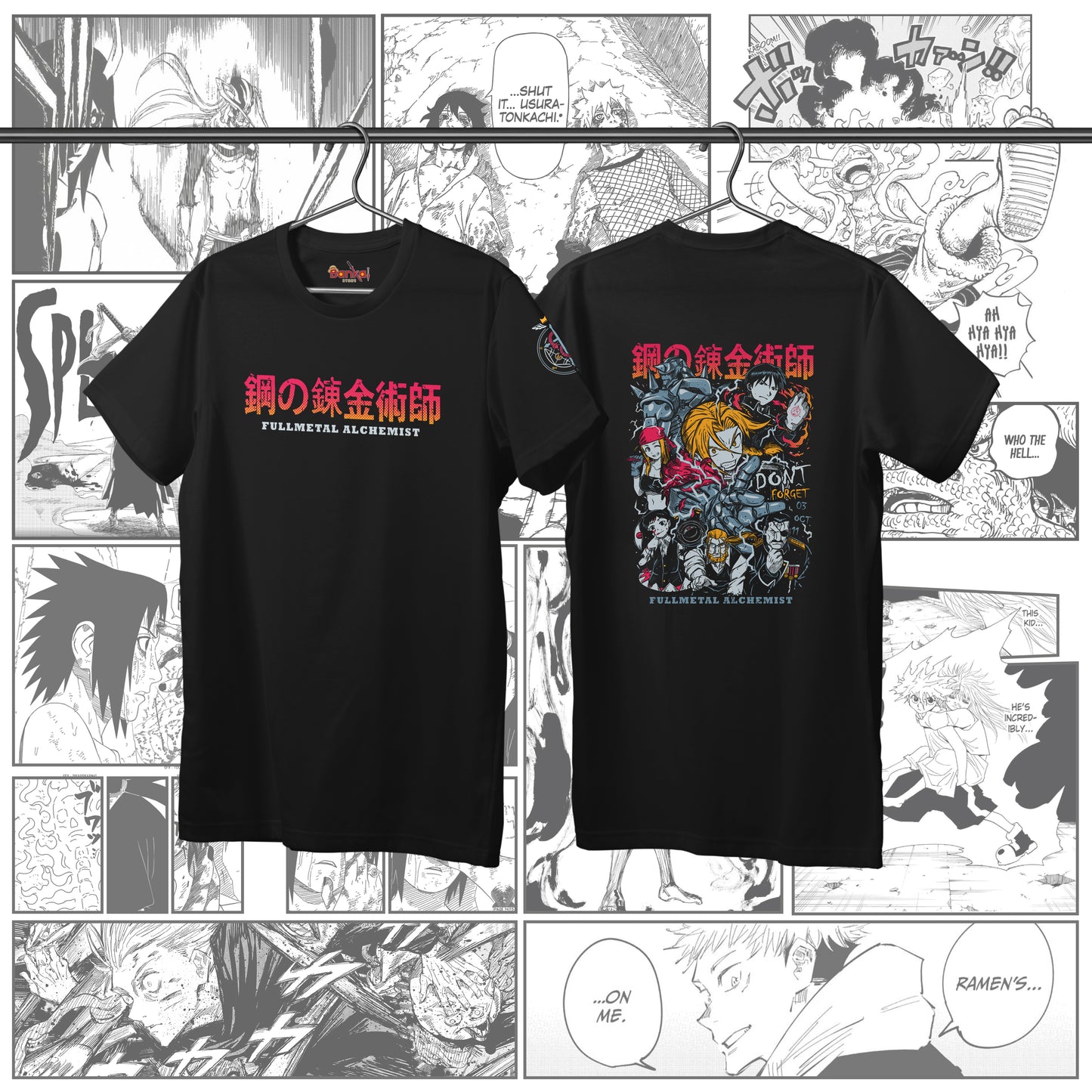 T-Shirt Full Metal Alchemist