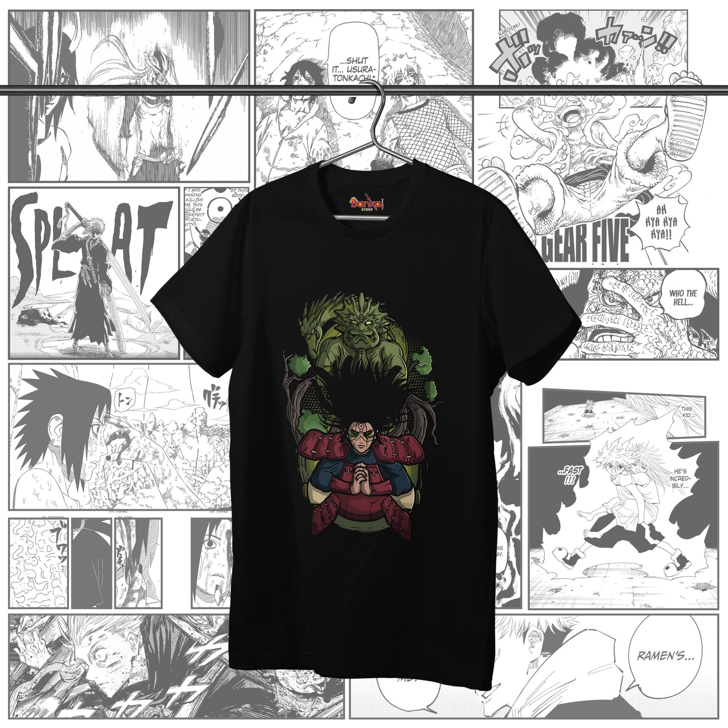 T-shirt Naruto Shippuden - Hashirama Arte Eremitica