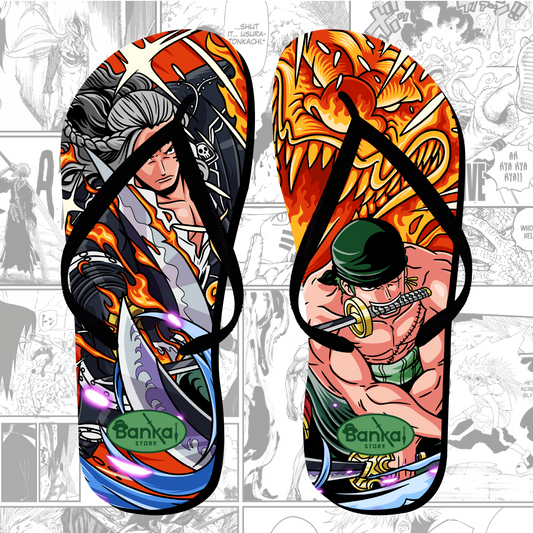 Infradito OnePiece - Zoro Vs King