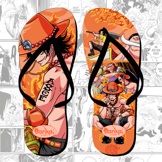 Infradito One Piece - Portugas D. Ace