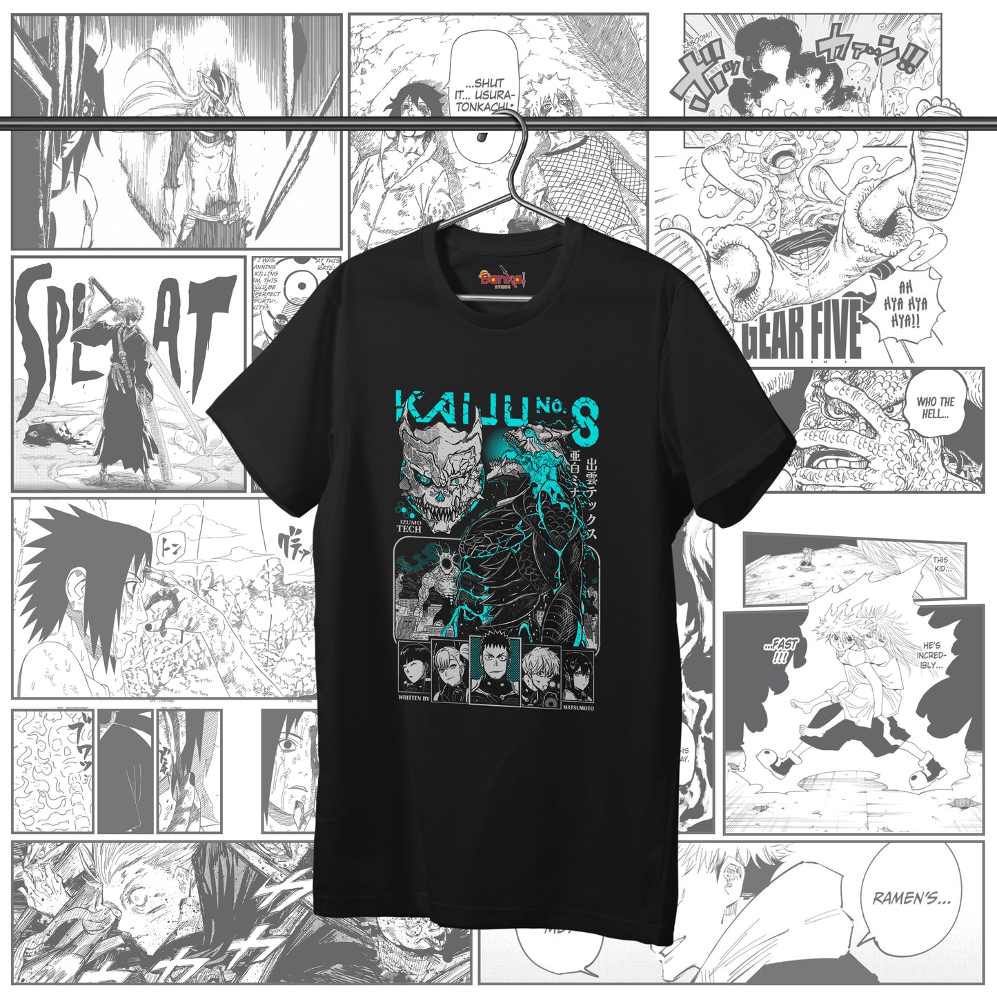 T-shirt Kaiju 8 - Kafka Hibino