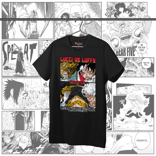 T-Shirt OnePiece - Luffy vs Lucci