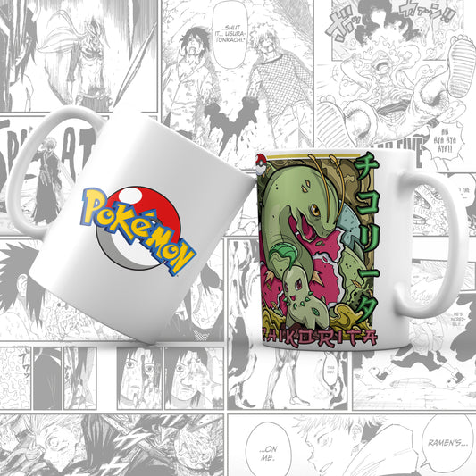 Tazza Pokemon - Chikorita