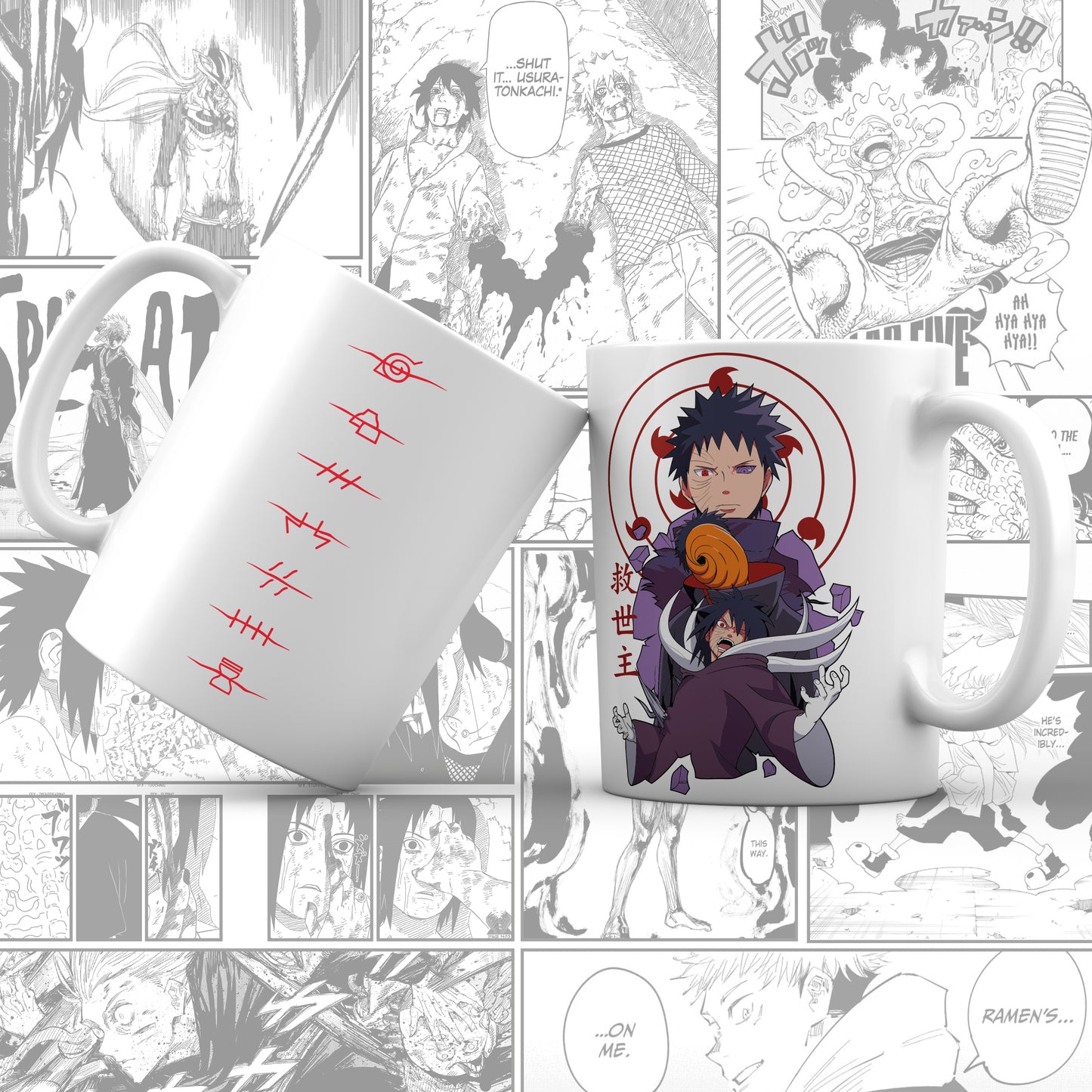 Tazza Naruto Shippuden - Obito Uchiha