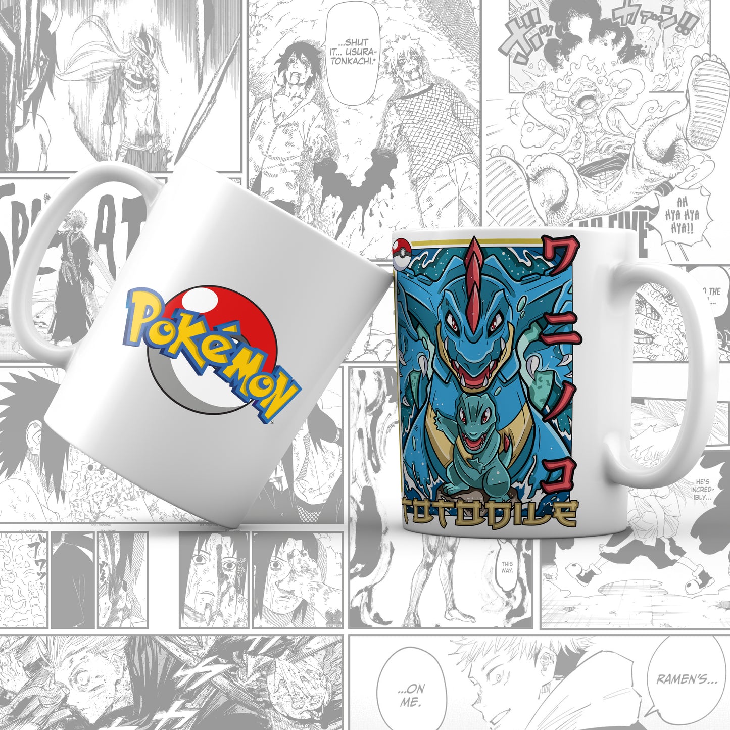 Tazza Pokemon - Totodile