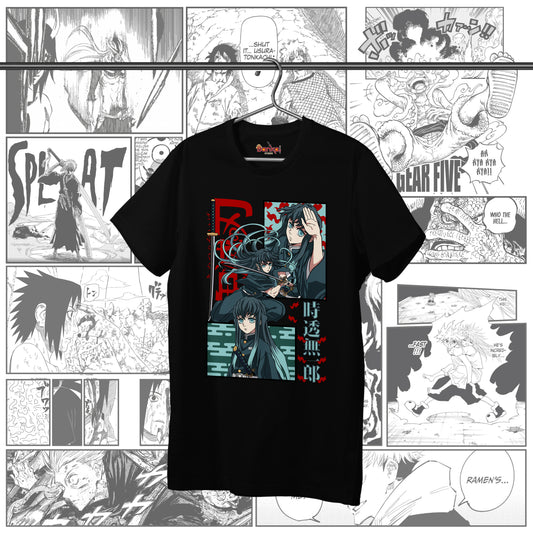T-shirt Demon Slayer - Tokito 9 Pilastri